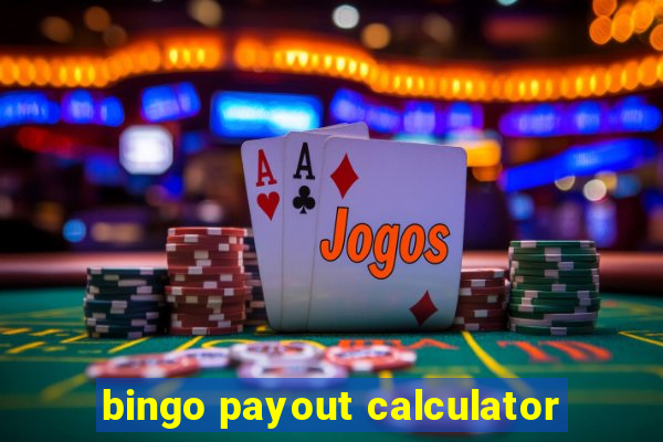 bingo payout calculator